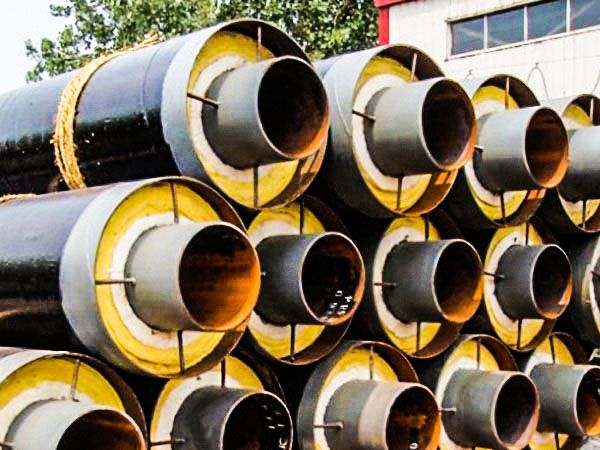 钢套钢蒸汽保温管