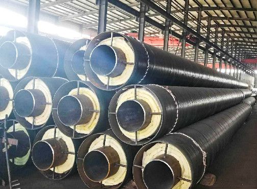 钢套钢蒸汽保温管